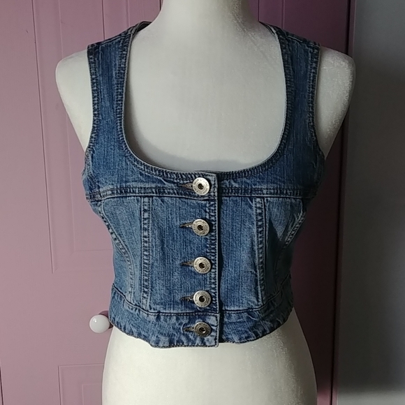 Vantage 90 denim bustier - Picture 1 of 5